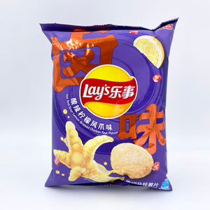 Lay’s Hot & Sour Lemon Chicken Feet Flavor Chips (China)