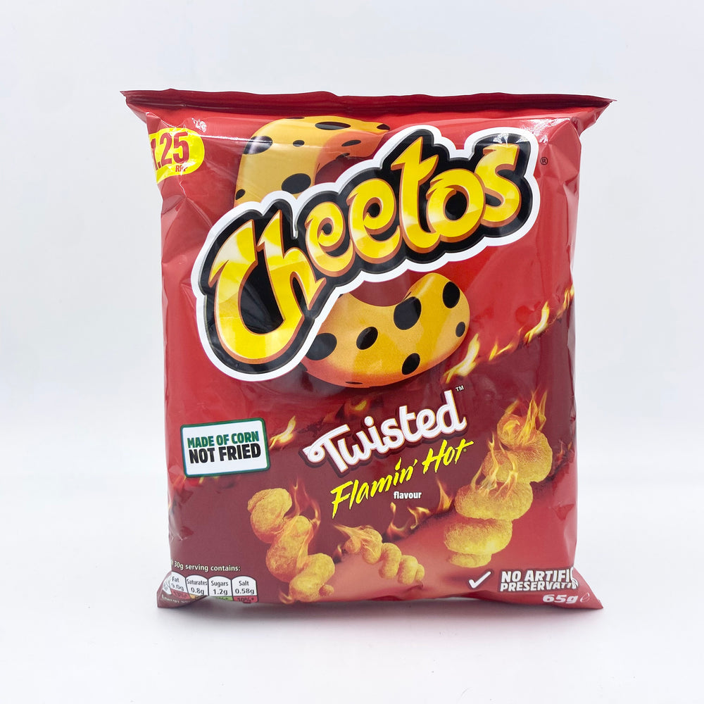 
            
                Load image into Gallery viewer, Cheetos Twisted Flaming Hot (UK)
            
        
