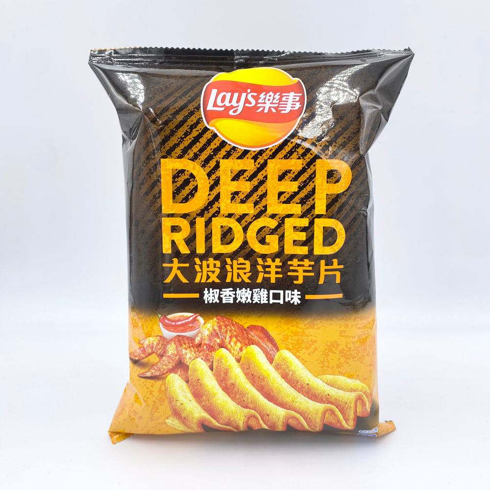 
            
                Load image into Gallery viewer, Lay’s Deep Ridged Chili Chicken Chips (Taiwan)
            
        
