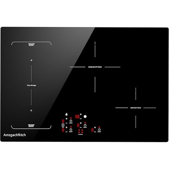 30 inch induction cooktop with boosters
