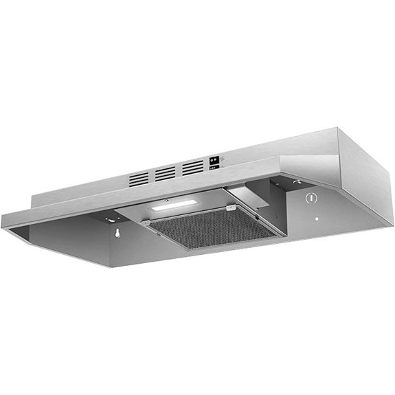 30 inch stainless steel hood