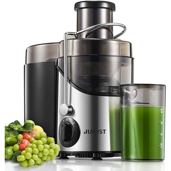 800w 3 wide mouth juicer