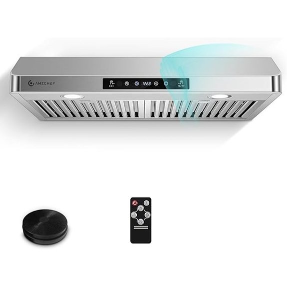amzchef 30 inch hood 750cfm