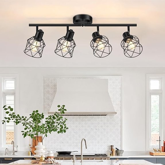 baocuz 4 light adjustable ceiling light