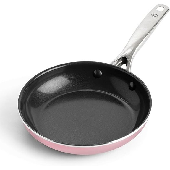 blue diamond 8 inch pink pan