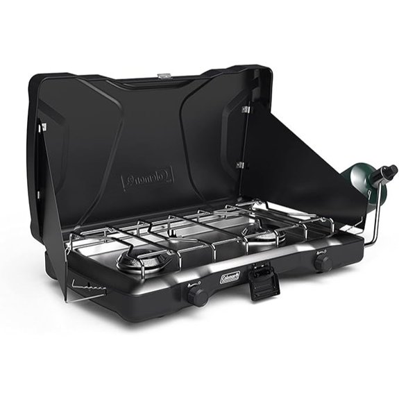coleman triton 2 burner stove