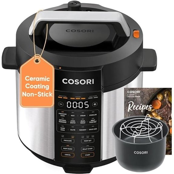 cosori 6qt stainless pressure cooker