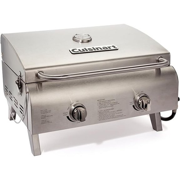 cuisinart cgg 306 2 burner grill