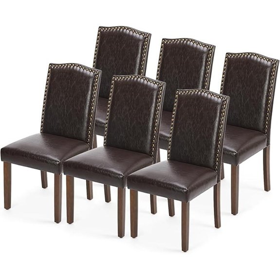 dumos pu leather chairs