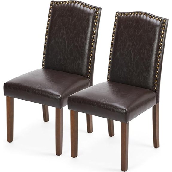 dumos pu leather chairs