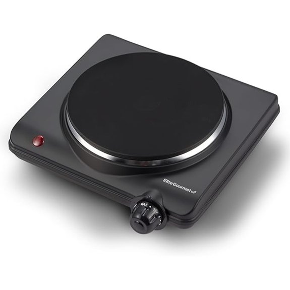 elite gourmet 1000w hot plate