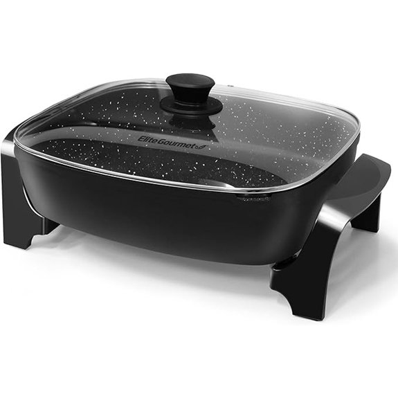 elite gourmet electric skillet eg 6203