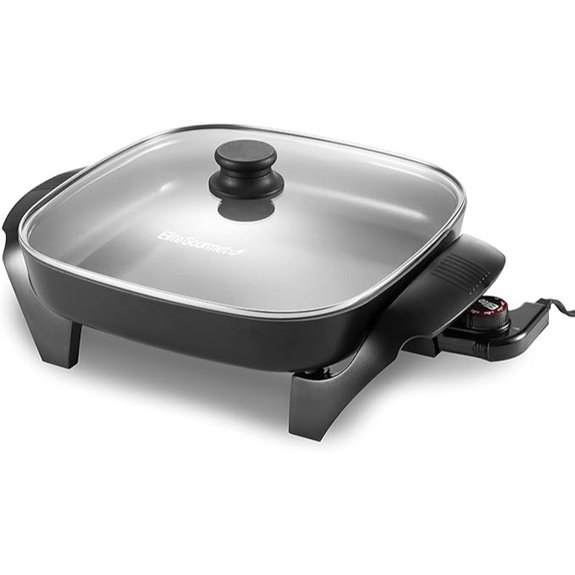 elite gourmet skillet 1200w