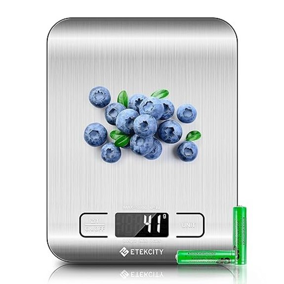 etekcity stainless steel scale