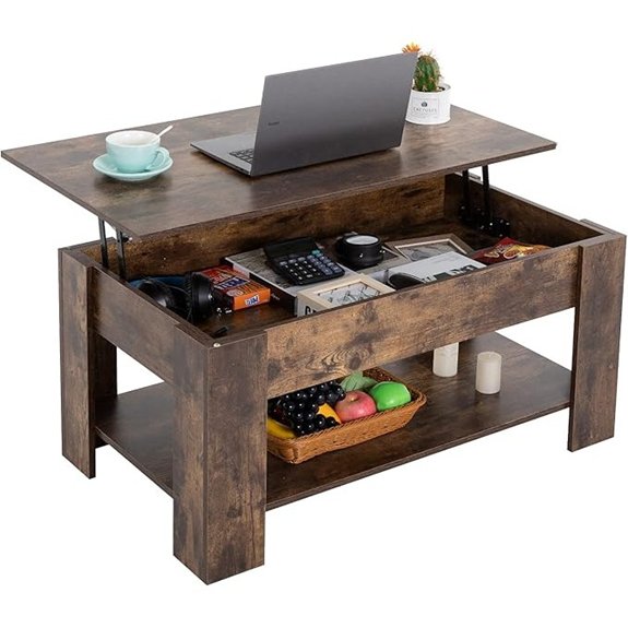 fdw lift top coffee table