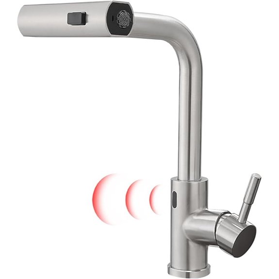 gimili touchless pull down faucet