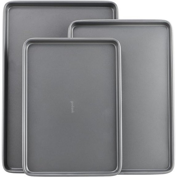 goodcook gray nonstick baking sheets