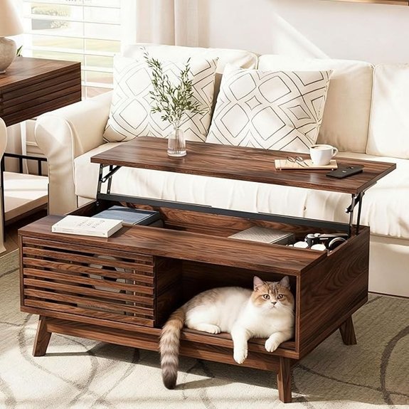 haioou lift top coffee table