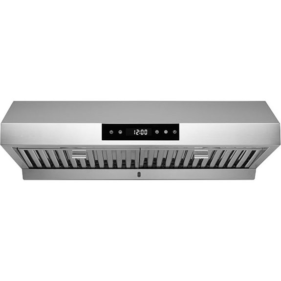 hauslane 30 stainless steel range hood