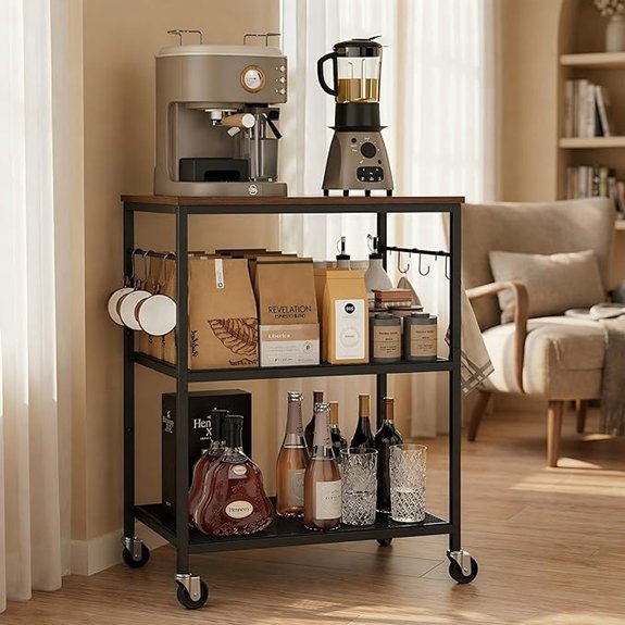 homleke 3 tier cart
