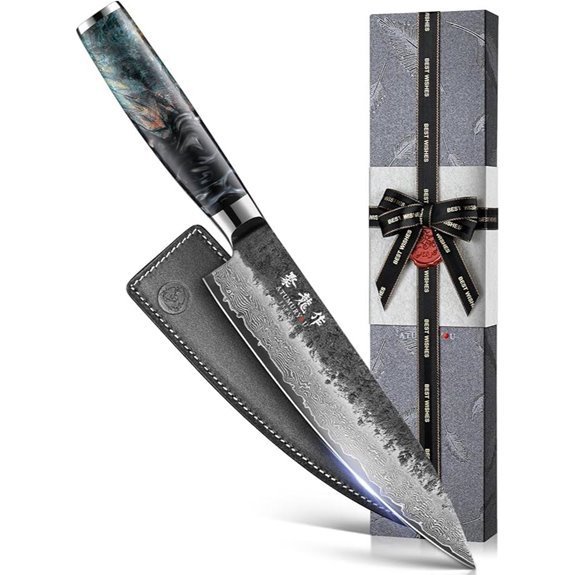 10 Best Japanese Knives for 2026 7 japanese_damascus_chef_knife_8_leather_sheath_li55i