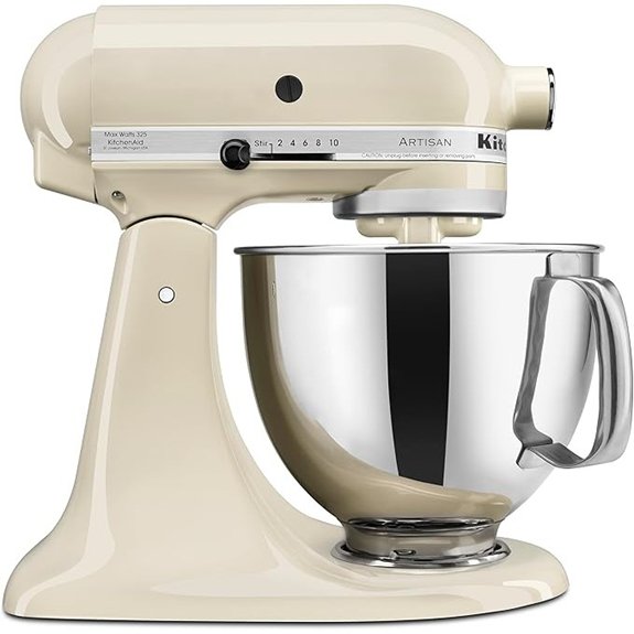 kitchenaid mixer 5 quart capacity