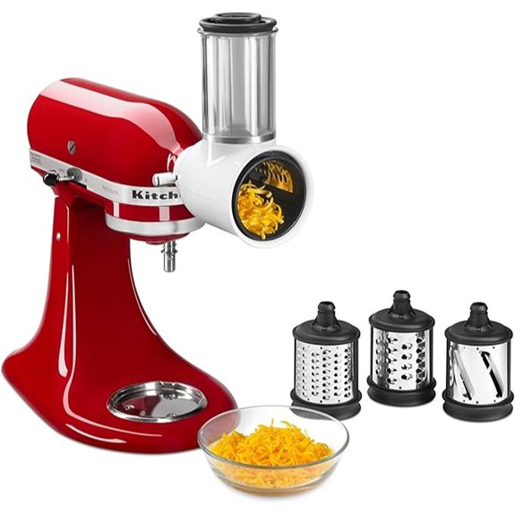 kitchenaid slicer shredder attachment details