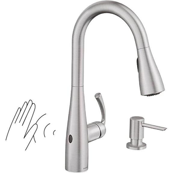 moen essie touchless faucet
