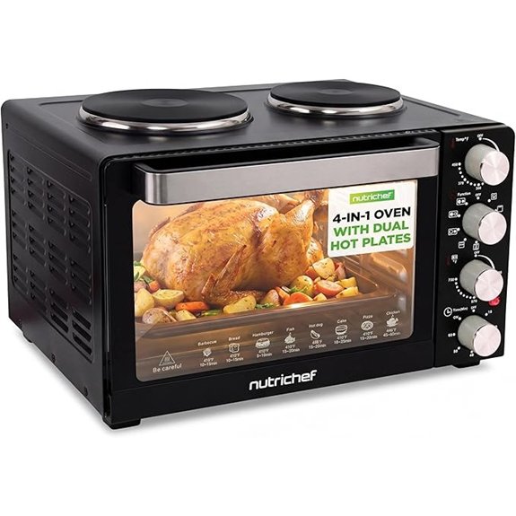nutrichef 30 quart convection oven
