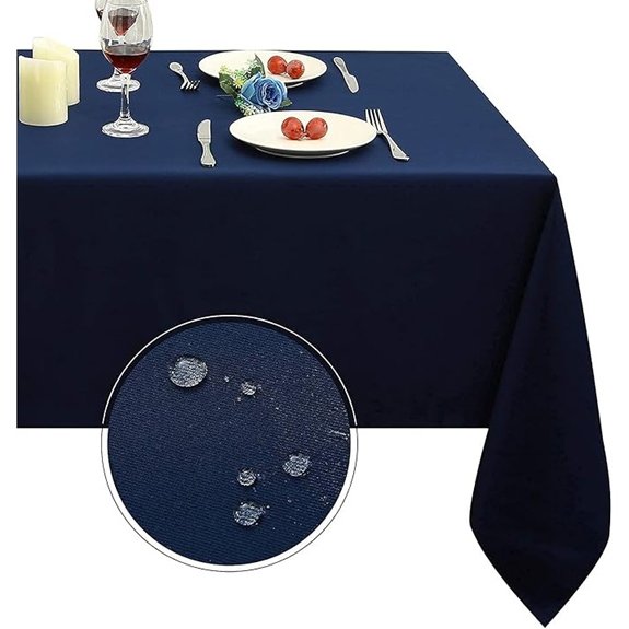 obstal rectangle tablecloth navy