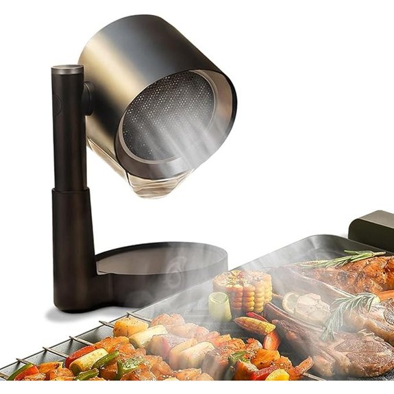 portable range hood with aluminum grease filter