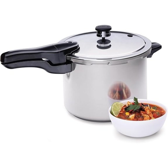 presto 6 quart stainless pressure cooker