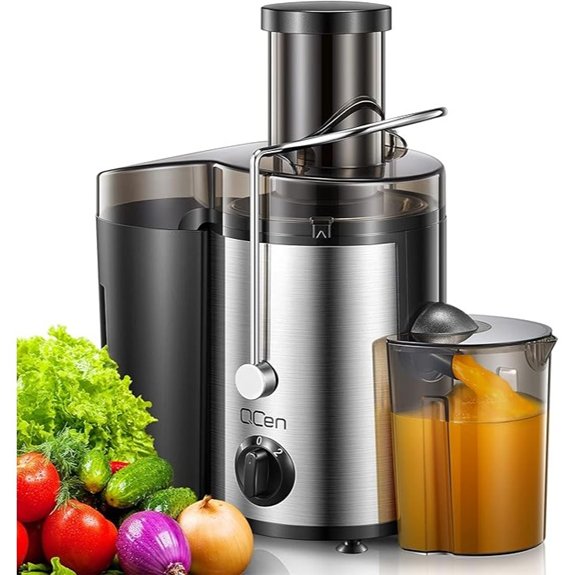 qcen 500w centrifugal juicer