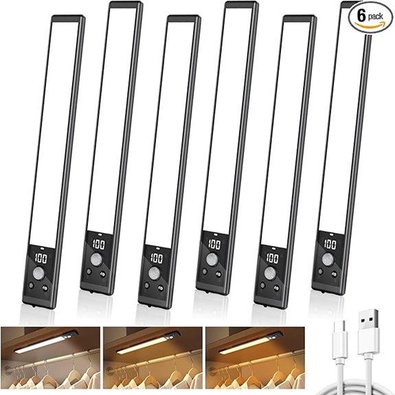 rechargeable motion sensor lighting