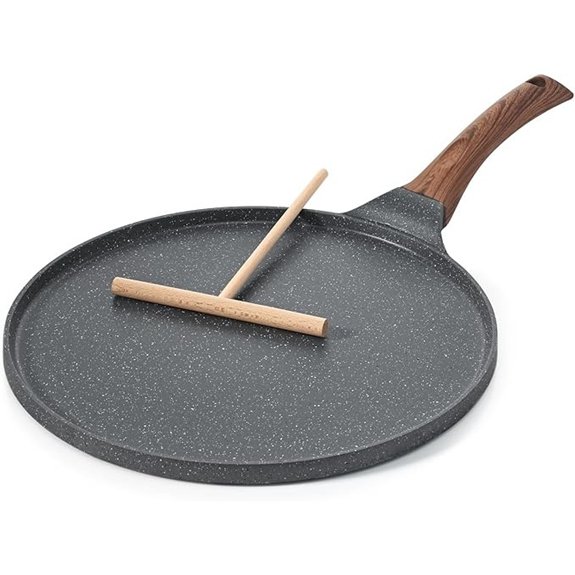 sensarte 10 inch nonstick crepe pan