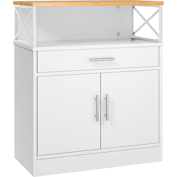 shintenchi buffet cabinet white