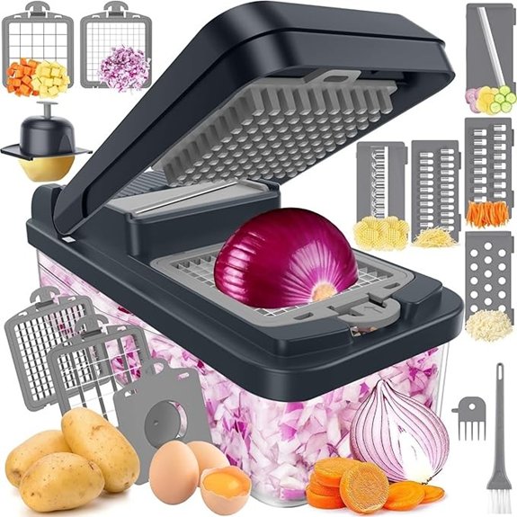 spacehacks 12 in 1 vegetable chopper