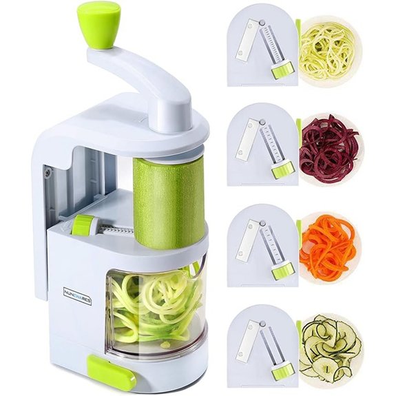 spiralizer with four blades