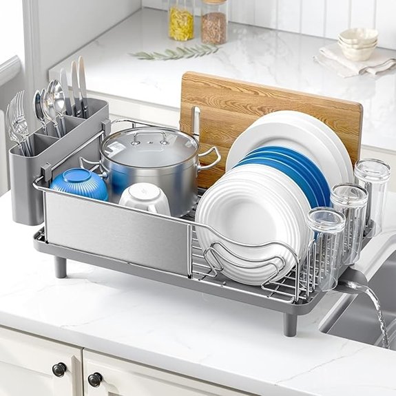 stainless steel dish rack