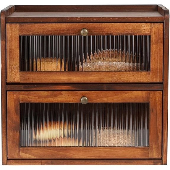 sunhoo bread box with window
