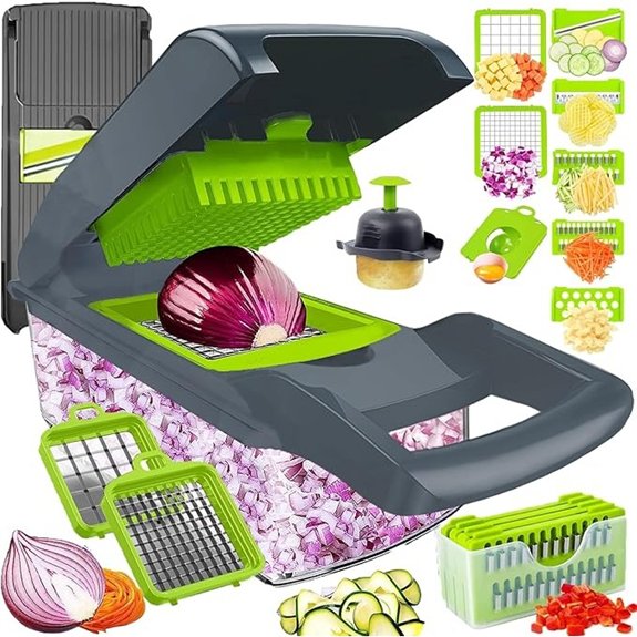 vegetable chopper with grater