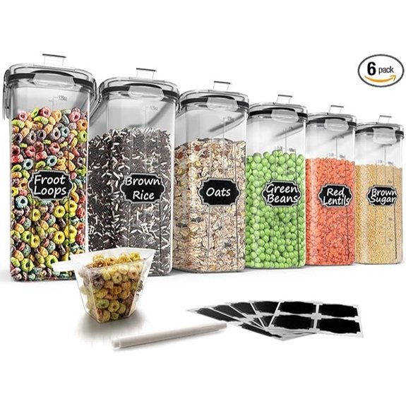 wildone cereal storage set six pieces