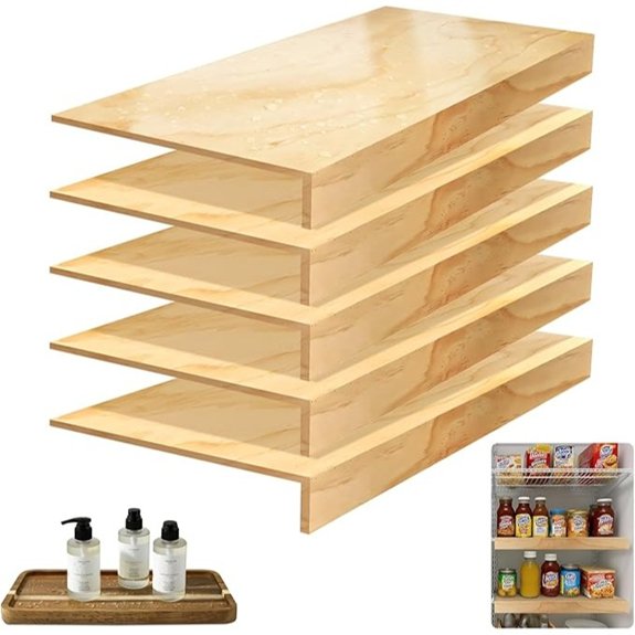wire shelf covers for closet pantry 5 pack